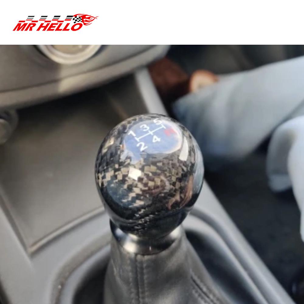 Carbon Fiber Gear Shift Knob for 5-6 Speed Cars
