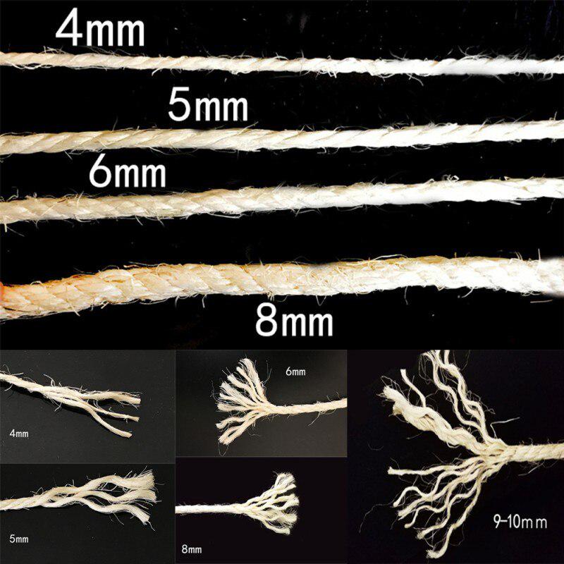 5M Sisal Rope for Cats Scratching Post Toys DIY Cat Scratch Board for Cat To Exercise Claw