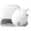 Aspirateur Robot Laveur - Roborock Qrevo Curv 2 ProX - Autonomie 180 Min - 25 000 Pa - Navigation LiDAR - Collecteur 470 Ml