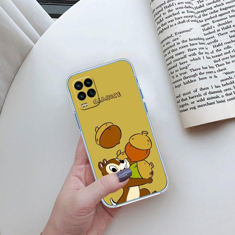 Chip N' Dale Transparent Phone Case for Motorola Moto Edge 20 30 40 50 S30 Fusion Ultra Pro Neo Lite