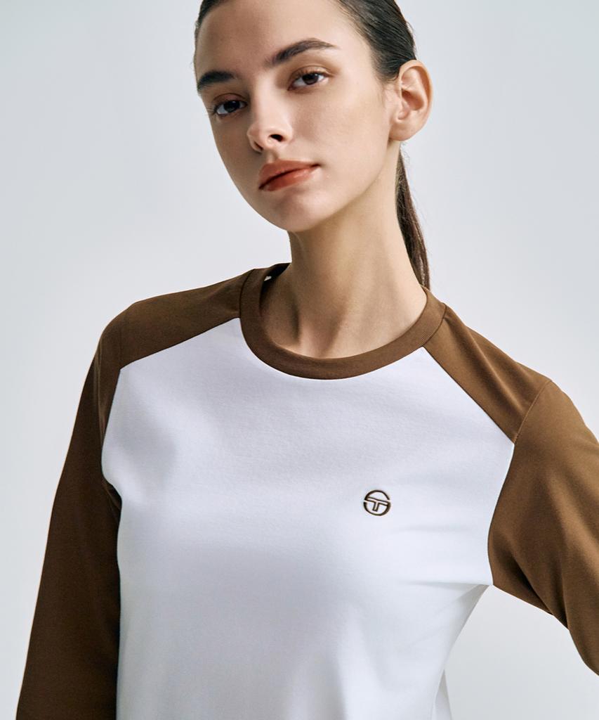 SERGIO TACCHINI W Cool Match Color Block Long Sleeve T-Shirt