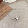 Korean Style Silver Ball Elastic Headband Hair Ring