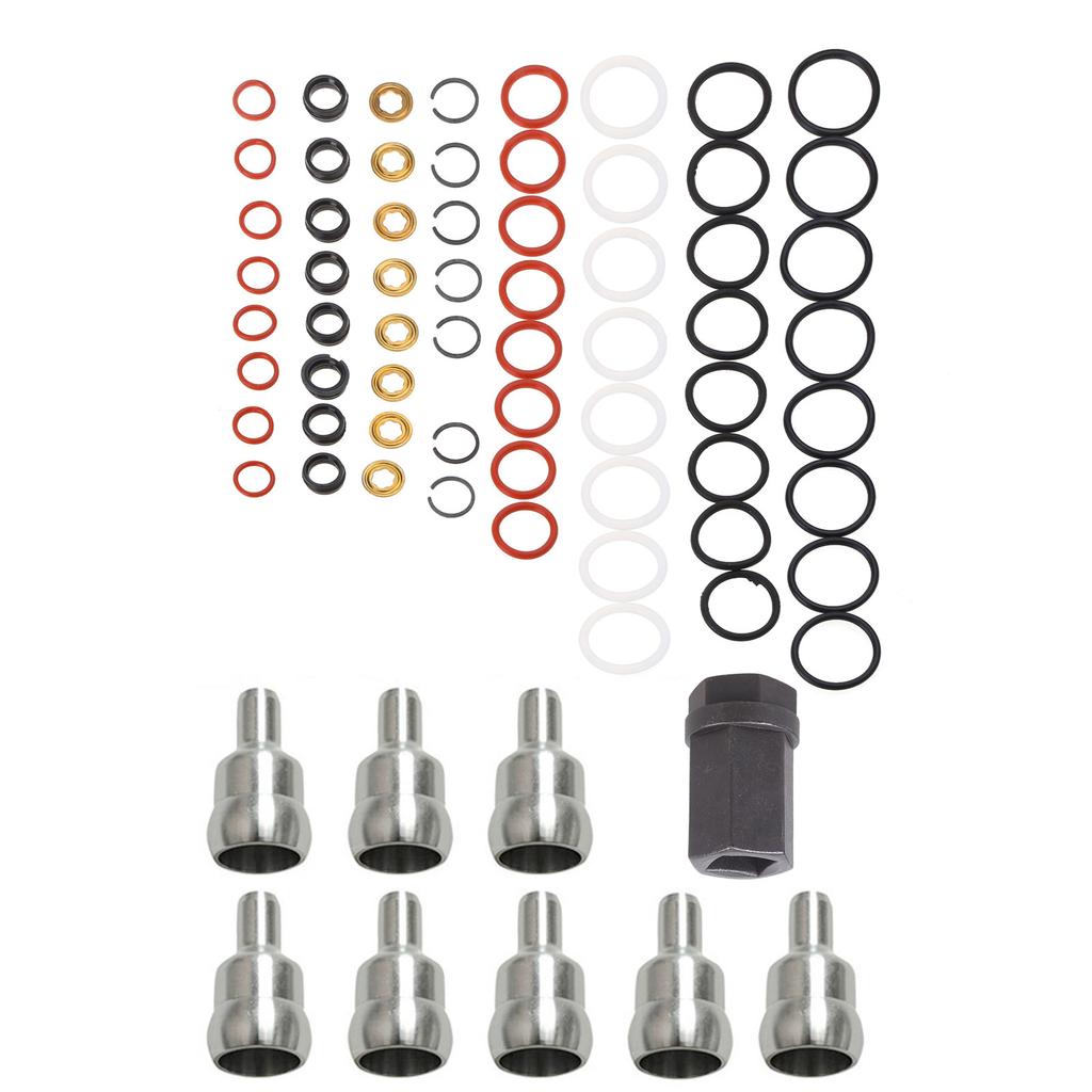 Oil Nozzle Sleeve Set Oil Rail Leak Repair Kits Efficient Oil Rail Leak Fix Tool for 6.0L Powerstroke Simple Intallation