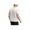 FILA Explore Series Refreshing Elastic Breathable Simple Fashion Versatile Short Sleeve T-Shirt Men Tops Snow-White A11M527111F-WT