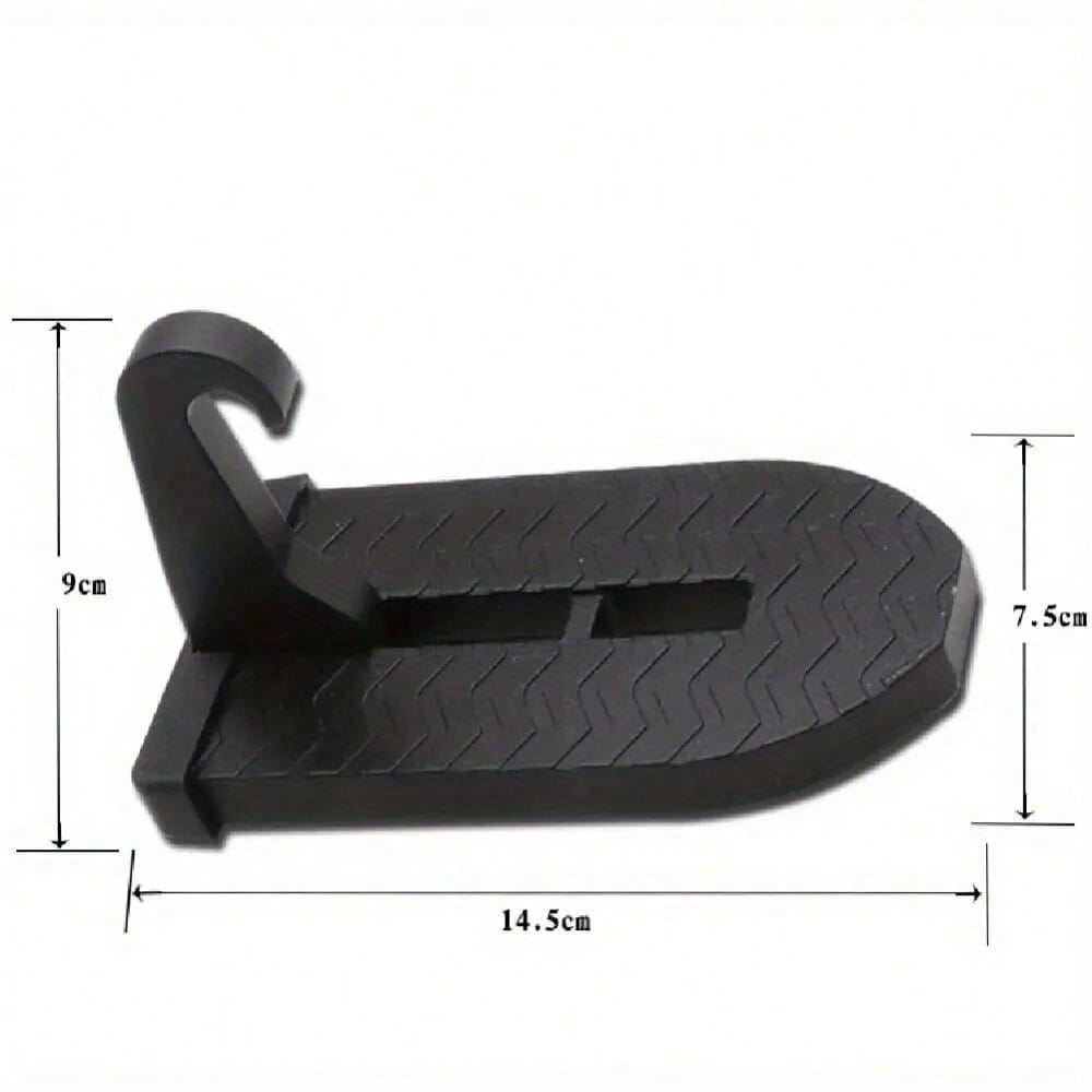 1pc Car Foot Pedal Door Pedal Universal Mini Auxiliary Pedal Upper Roof Pedal Pedal Pedal Car Accessories