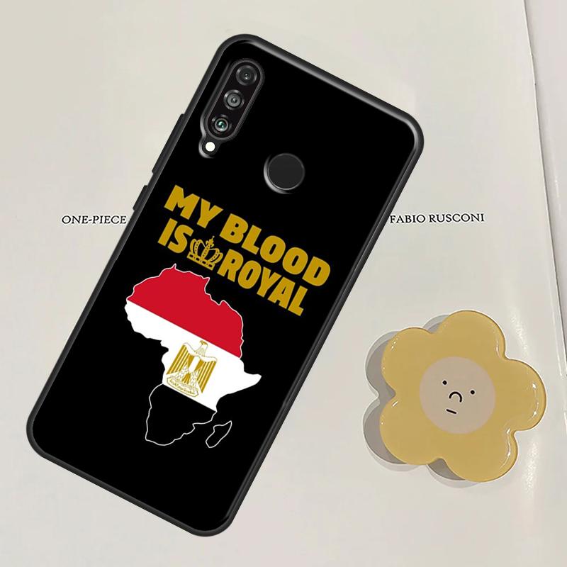 Egypt Flag For Huawei Nova Y91 Y60 Y70 Y90 Y61 3i 7i 8i 11i Nova 11 9 10 SE P20 P40 Lite P30 Pro Case