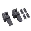 2Pcs Nozzle Wiper Fit for Bambu Lab P2S 3D Printer Aluminum Alloy Base 4Pcs Silicone Brushes High Temperature Resisting Cleaning Kit