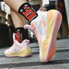 Men's Athletic Basketball Sneakers Breathable Cushiing N-Slip Wearable Gym Training Running Shoes for Men And Women