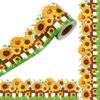 10m Adhesive Bulletin Border Trim Flowers Bulletin Board Borders Classroom Borders Decorative Borders for Whiteboard