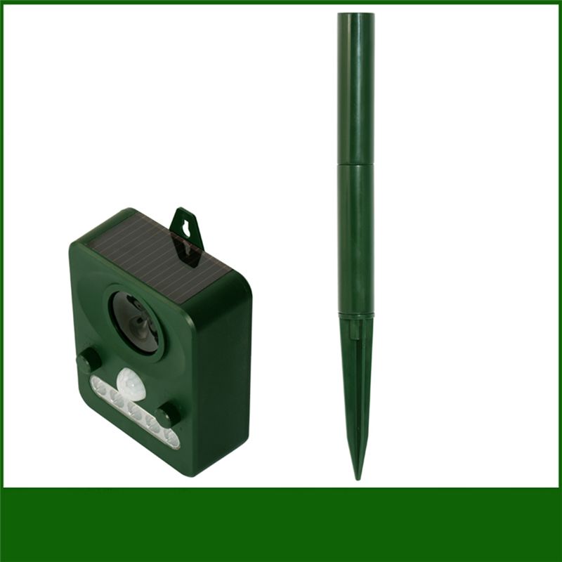 M-Modern-Cat Repellent, Garden Cat Repellent Cat Deterrent Animal Scarer Ultrasonic Solar Deterrent With PIR Sensor Animal Drive