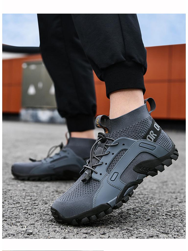 Übergröße Atmungsaktive Sommer Wanderschuhe für Herren & Damen - Mesh Freizeit Trekking & Wading Schuhe