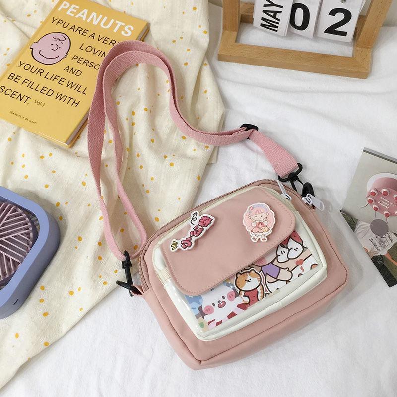 Cute Small Bag Female Student New Small Fresh Shoulder Bag Literary Versatile Messenger Bag Female