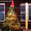 Bluetooth 20M 200LED Flerfarget Juletrelys med Fjernkontroll Dreamcolor Skiftende Halloweenlys USB 5V LED-lys