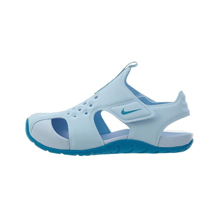 

New Nike Sunray Protect 2 Children s Sandals Blue Children Aged 3-7 Years Old 943828-400 32