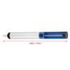 3Pcs Manual Desoldering Pump Tin Suction   Solder Removal Hand Tool (Half Aluminum Blue)