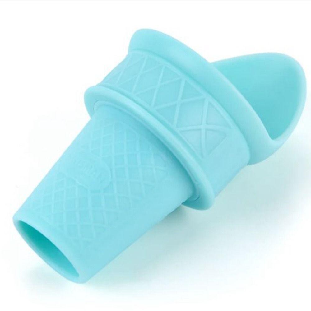 Sustainable Freezable Silicone Snow Cone Rack Food Grade Food Cone Holder Kitchen Tool