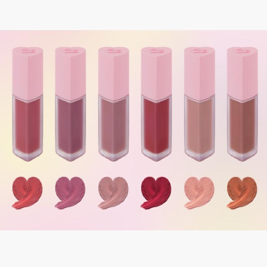 

Merry Monde 23/SS Cherry Heart Mega Tint 5g 6 цветов
