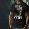 Fashion American Graphic Short-sleeved Tee Clothing Oversized Casual Daily Men's T-shirt Plus Size O-neck T Shirts For Man