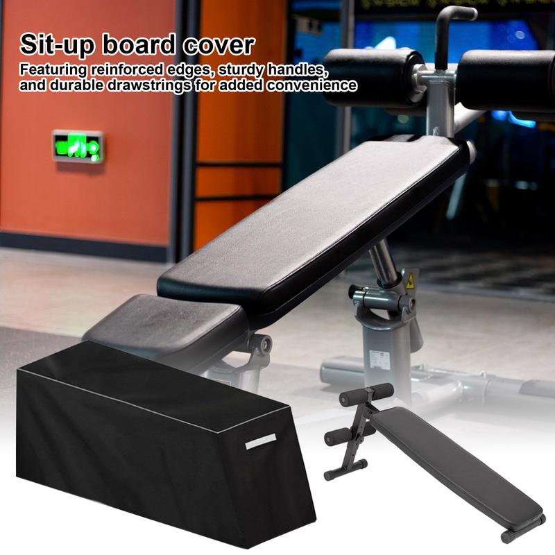 Prachovka na lavici na břišní svaly 210D Oxford Tkanina Kryt na posilovací lavici Venkovní Voděodolný Kryt na fitness vybavení Kryt proti dešti a slunci