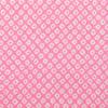 Nippon Chuko NBK Chirimen Yuzen Kanoko Shibori 70cm Breit x 1m Schnitt Rosa, ca.