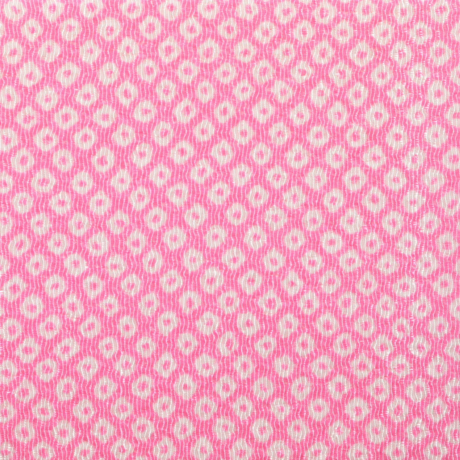 Nippon Chuko NBK Ткань Чиримен Юдзэн Каноко Сибори, ширина 70 см x отрез 1 м, Розовый, прибл. розовый