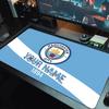 Manchester City FC Print  Cushion Non-slip Laptop Tablet Big Mousepad XXL Mat Mini PC Playmat With Lock Edge