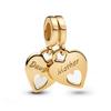 Copper Metal Romantic Stars and Moon Snowflakes Charm Bead Component Designed For High Quality Fine Jewelry Craft Making Compatible With Do It