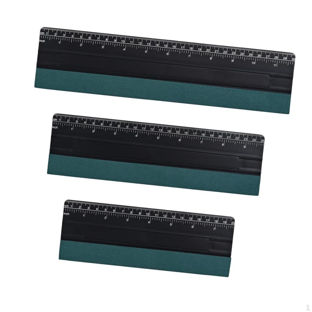 3 Squeegees for Car Vinyl, Decals, Wallpaper, Large Size, Film Application, Signs, And