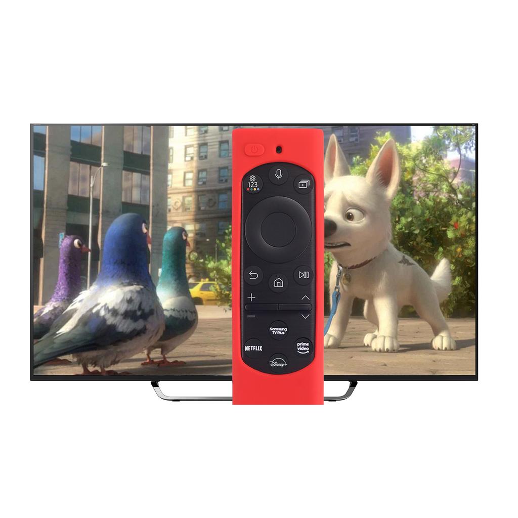 Silikon-Schutzhülle für TV-Fernbedienung, staubdicht, kompatibel mit Samsung BN59-01265A BN59-01357A BN59-01390A RMCSPB1FP1