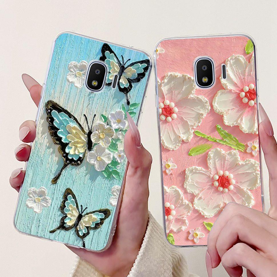 For Samsung J2 Pro 2018 Case SM-J250N Soft Silicone Luxury Letters Cover For Samsung Galaxy J2 Pro J2Pro Phone Cases Bumper