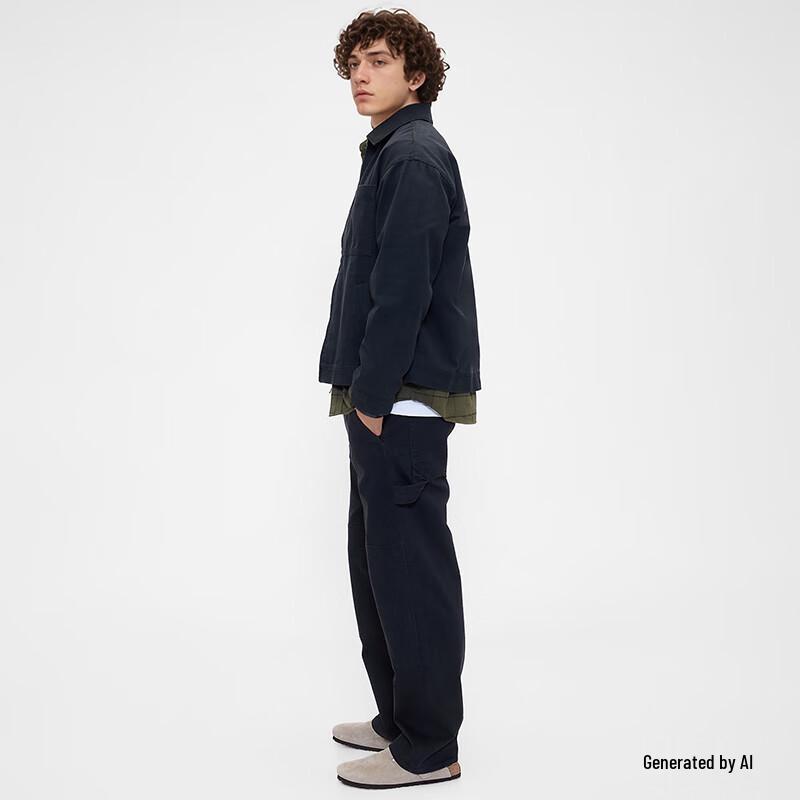 Gap Men's Loose Straight Woven Cargo Casual Pants 793957