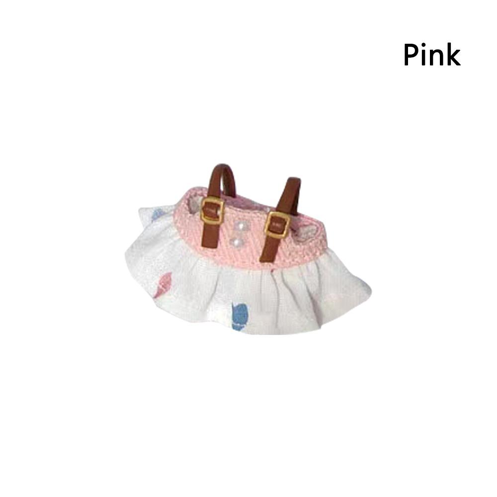 Handmade Jeans Strap Skirt Kids Toys  for 1/12 BJD Dolls/for 1/11 OB11 Dolls/for GSC YMY Doll