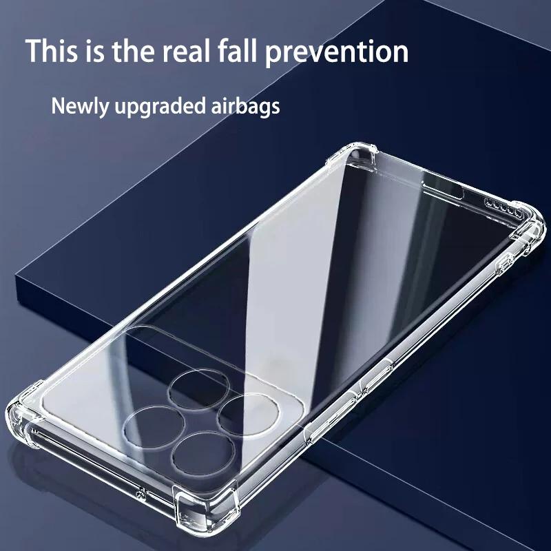 For Xiaomi Redmi K80 Pro 5G Slim Soft TPU Silicone Transparent Case Shockproof Back Cover For Xiaomi Redmi K80