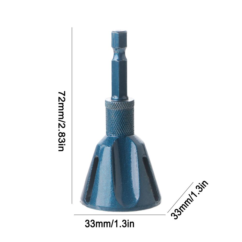 Tungsten Steel Remove Burr Clean Bolt Tools 5-25mm Deburring External Chamfer Tools Bit for Repair Bolt Thread Drilling Tool