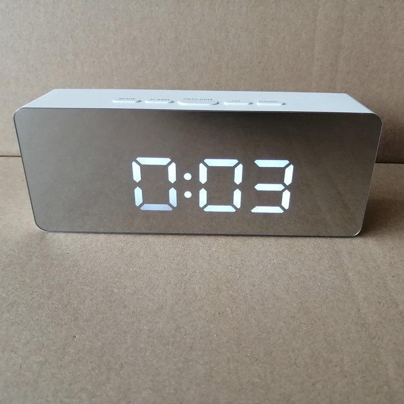 LED Modern Minimalist Digital Alarm Clock with Temperature Display and Creative Desktop Design