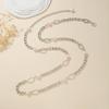 Korean Style Women's Decorative Metal Waist Chain and Dress Cincher