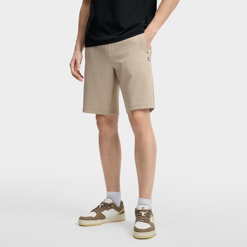 Fila Tennis Fashion Classic Retro Sports Casual Shorts Men shorts Khaki A51M623603FDK