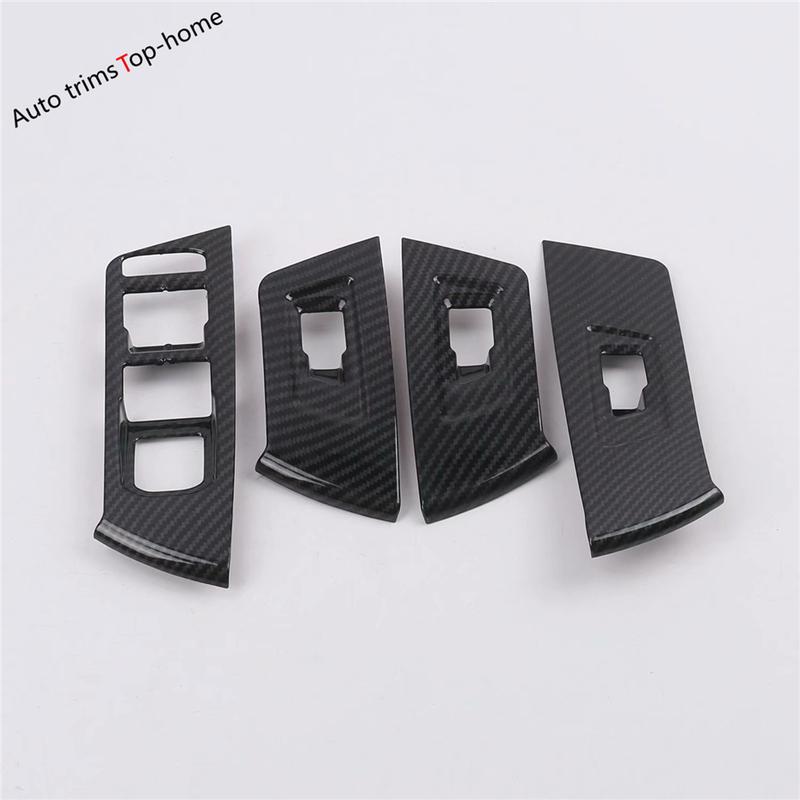 Inner Door Armrest Window Glass Lift Switch Buttons Panel Cover Trims For Volkswagen Passat B8 2016 - / Arteon 2018 - 2024