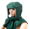 Hood Shawl Cap Wind Dust Protective , Canvas, 15.7inch / 40cm, Green