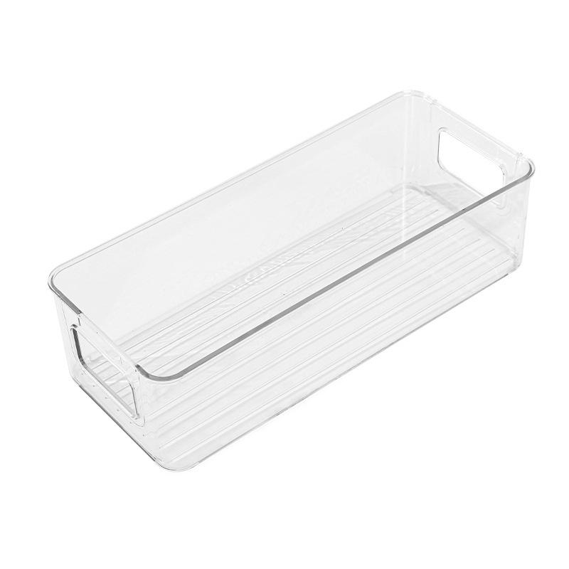 Cutie de Depozitare Cosmetică de Birou, Sertar Transparent pentru Cămin pentru Organizare și Depozitare, Poate fi Stivuită Ca o Cutie de Depozitare Îngustă și Lungă