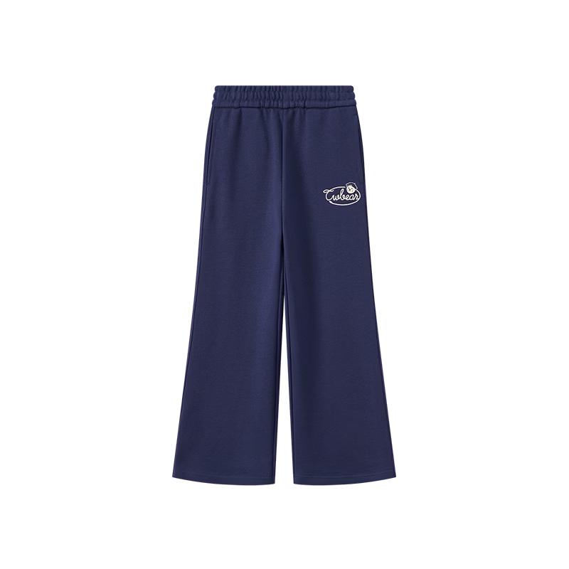 Teenie Weenie Kids' Girls' Loose Straight Cotton Sweatpants