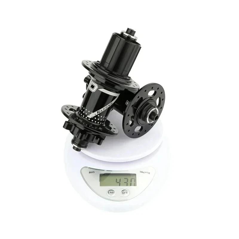 HASSNS Pro 7 32h Rear Hub Bearing 32Holes Freehub MTB Bike Four Palin 32H Rear Hub for 7-12 Speed Noisy Cube Bicycle 6 Pawl Hubs