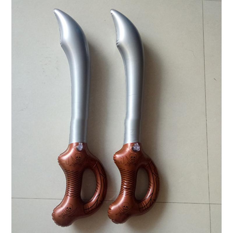 New! Inflatable Pirate Knife Balloon Simulation Sword Inflatable Toy For Halloween Birthday Party