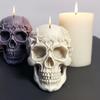 Nuova Stampo in Silicone a Forma di Teschio con Fiore 3D Stampo in Silicone a Forma di Teschio con Testa di Rosa in Resina Stampo in Silicone per Teschio in Calcestruzzo e Gesso
