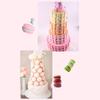 4/6/8/10 Inch Cake Foam Mould Ps Foam Flower Decor Cake Dummy Practice Sugarcraft Model Lightweight Diy Decorations