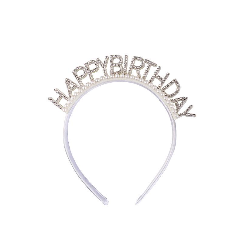 Birthday Cake Laser Headband Party Hat for Adults