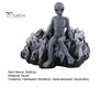 Durable Ashtray Halloween Skeleton Resin Ashtray, Heat-resistant Gothic Ash Holder, Decorative Aliens Tray for Home Office Outdoor Dark Aesthetic