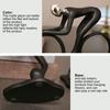 Modern Abstract Craft Resin Athlete Statue Sport Figure Figurine Elegant Sport Theme Sculpture Office Home Living Room Decor