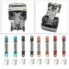 Set of 2 RC Car Front Shock Absorber Damper Spring with Fixed Seat for RC Parts