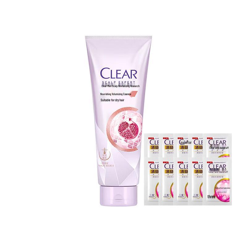 Сыворотка для ухода за кожей головы, Питательная и придающая объем